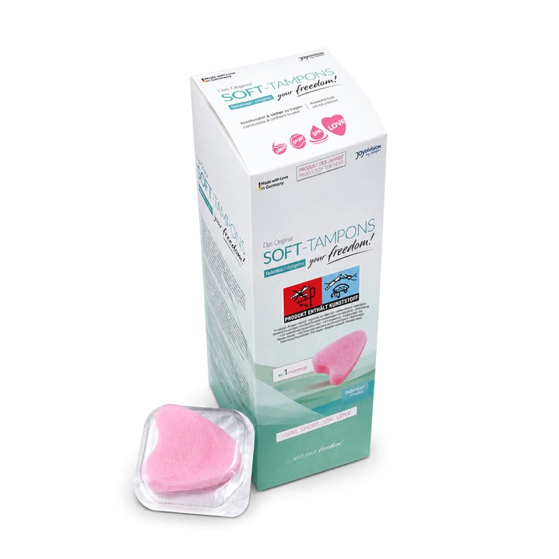 Tampony JoyDivision Soft-Tampons Normal 10 szt (Opakowanie zewnętrzne pogniecione) — photo 5