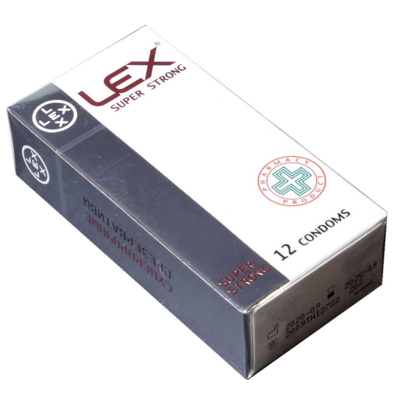 Condoms LEX Super Strong 12 pcs — photo 2