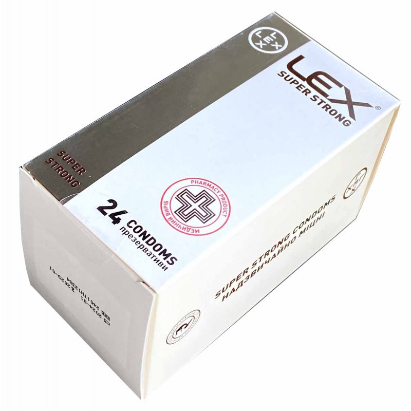 Condoms LEX Super Strong 24 pcs — photo 2