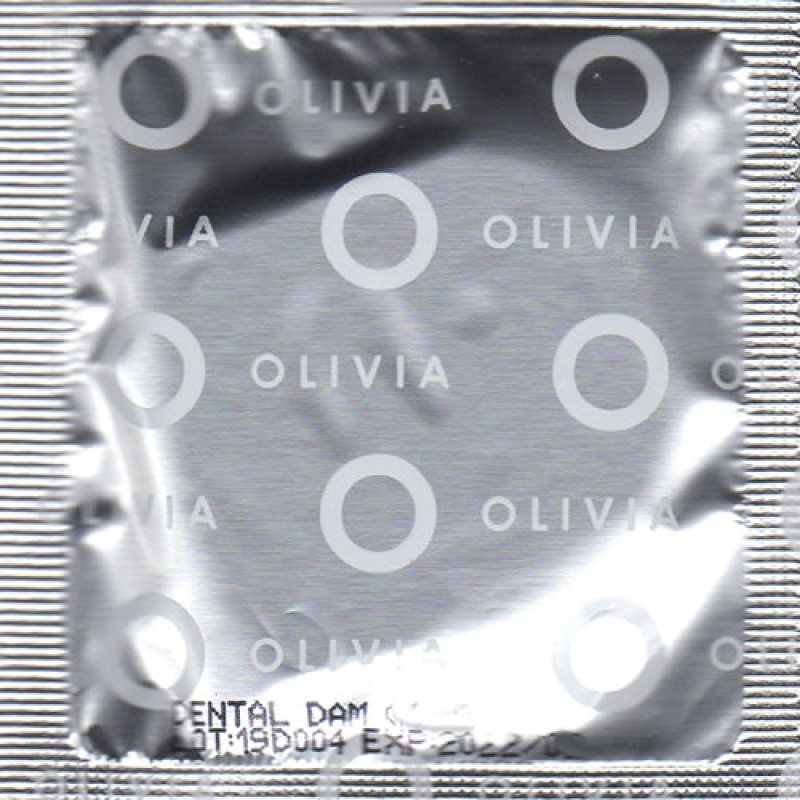 Latex dental dams Olivia Oral Dams Mint 6 pcs mint — photo 5