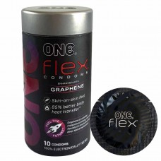 Тонкі презервативи ONE Flex 10шт (латекс, посилений графеном)