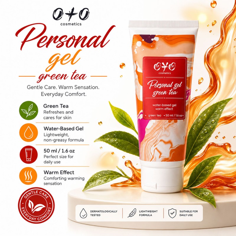 Intimate Gel OYO Personal Green Tea 50 ml - warming — photo 2