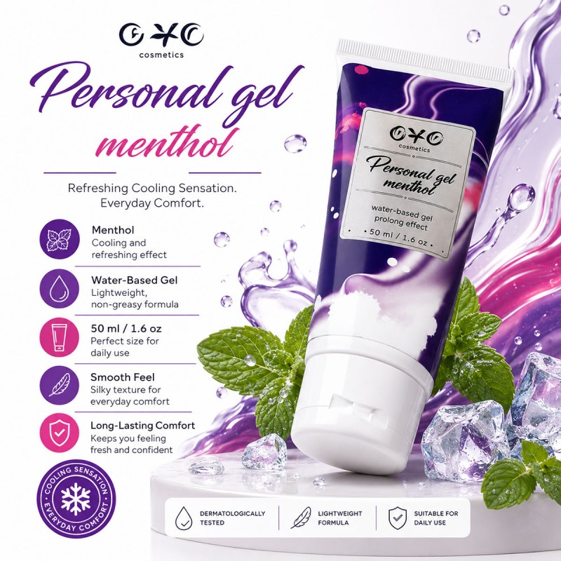 Intimate Gel OYO Personal Menthol 50 ml - cooling — photo 2