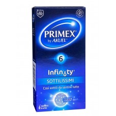 Condoms PRIMEX Infinyty 6 pcs (extra lubricated) (Best before 03.2027)