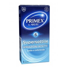 Condoms PRIMEX Supersottile 6 pcs (Best before 04.2026)