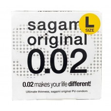 Поліуретанові презервативи Sagami Original 0.02 L-Size 1шт