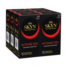 Condoms SKYN Intense Feel dotted non-latex 60 pcs (6 packs of 10 pcs)