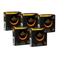 Condoms SKYN Large large non-latex 15 pcs (5 packs of 3 pcs)