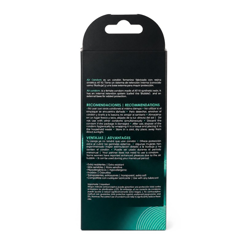 Female condoms UNIQ Air Female 3 pcs — photo 2