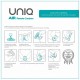 Female condoms UNIQ Air Female 3 pcs — photo 5
