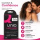 UNIQ Lady Condom Non-Latex Female Condoms 3 pcs — photo 4
